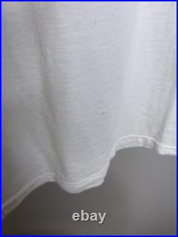 1972 Mushroom Grateful Dead LSD Sick Rare Single Stitch Made in USA White Shirt