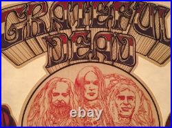 1976 Grateful Dead Jerry Garcia Keith Donna Concert rock art VTG t-shirt iron-on