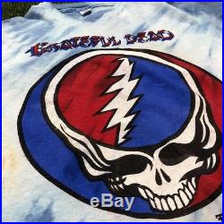 1976 Grateful Dead Steal Your Face T Shirt XL 46/48 Hanes Original Vintag