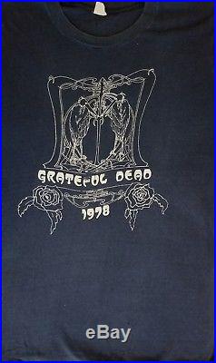 1978 Art Nouveau Grateful Dead Vintage grateful dead shirt