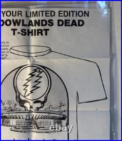 1978 Grateful Dead Meadowlands Dead T-Shirt Order Form Flyer Vintage Deadhead