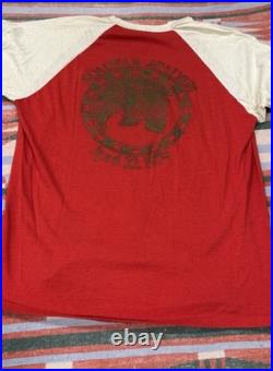 1979 Grateful Dead Spartan Stadium Vintage Tour Shirt Brent's First Show