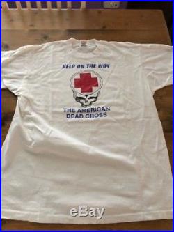 1980's Vintage Grateful Dead American Dead Cross XL Used T-shirt