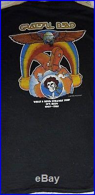 1981 Long Strange Trip Vintage grateful dead shirt