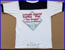 1982 Benefit For Vietnam Veterans concert Vintage grateful dead t shirt, BGP