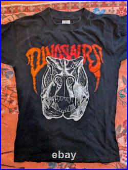 1984 Dinosaurs vintage t-shirt, grateful dead jefferson, size 34/36, made in usa