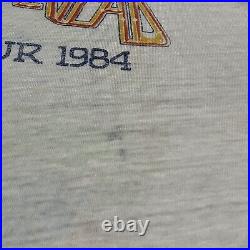 1984 Grateful Dead Spring Tour Long Sleeve Shirt Thin Size Small 80s Original