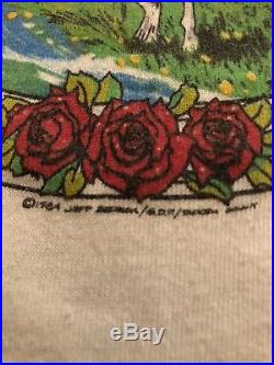 1984 Grateful Dead Spring Tour Long Sleeve T Shirt M