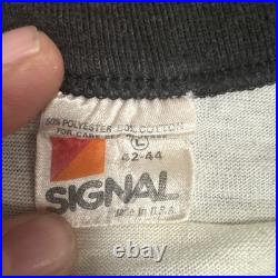 1985 Grateful Dead Raglan Shirt M/L 20 Years GDM CONCERT DATES