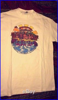 1985 Vintage Grateful Dead 20th Anniversary The Music Never Stopped Shirt Rare