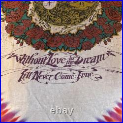 1986 Jerry Jasper Grateful Dead Tye-Dye Shirt Vintage Tour Shirt AUTHENTIC