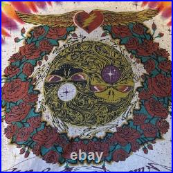 1986 Jerry Jasper Grateful Dead Tye-Dye Shirt Vintage Tour Shirt AUTHENTIC