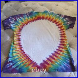 1986 Jerry Jasper Grateful Dead Tye-Dye Shirt Vintage Tour Shirt AUTHENTIC