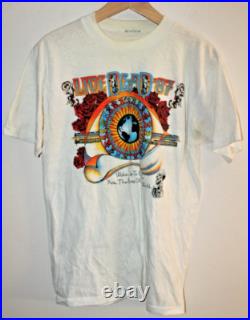 1987 Live Dead 87' The Grateful Dead Eyes of the World T-Shirt Medium Ships Free