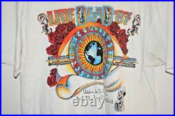 1987 Live Dead 87' The Grateful Dead Eyes of the World T-Shirt Medium Ships Free