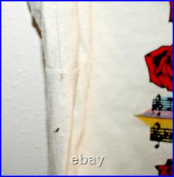 1987 Live Dead 87' The Grateful Dead Eyes of the World T-Shirt Medium Ships Free