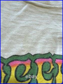 1989 Vintage Grateful Dead Fred Flintstone Large T Shirt