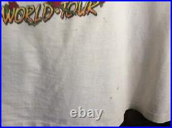1989 Vintage Grateful Dead Fred Flintstone XL T Shirt From Bedrock To Deadrock