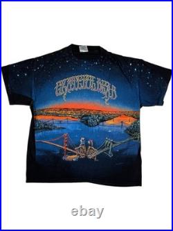 1990 Grateful Dead'Dead Set' AOP Vintage T-Shirt