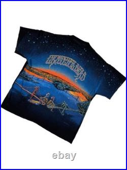 1990 Grateful Dead'Dead Set' AOP Vintage T-Shirt