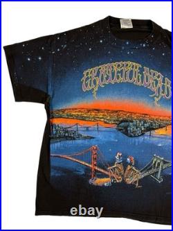 1990 Grateful Dead'Dead Set' AOP Vintage T-Shirt