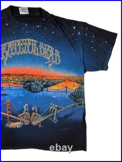 1990 Grateful Dead'Dead Set' AOP Vintage T-Shirt