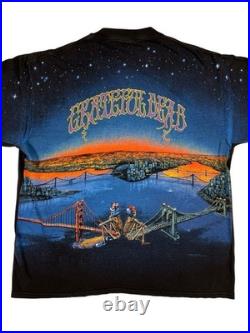 1990 Grateful Dead'Dead Set' AOP Vintage T-Shirt