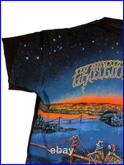 1990 Grateful Dead'Dead Set' AOP Vintage T-Shirt