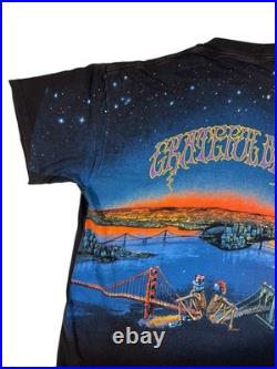 1990 Grateful Dead'Dead Set' AOP Vintage T-Shirt