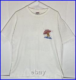 1990s Grateful Dead T-Shirt Men Size XL Winnie the Pooh Here Comes Sunshine