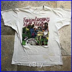 1991 Fear And Loathing In Las Vegas Grateful Dead/Santana Band T-Shirt RARE