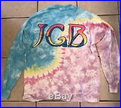 1991 Jerry Garcia Band Long Sleeve tie dye shirt Grateful Dead XL