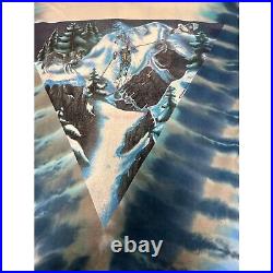 1992 Grateful Dead Aop Tie Dye Shirt Single Stitch Size XL