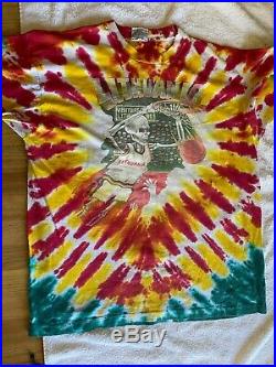 1992 Grateful Dead Lithuania basketball original T-shirt Olympics tie-dye XL