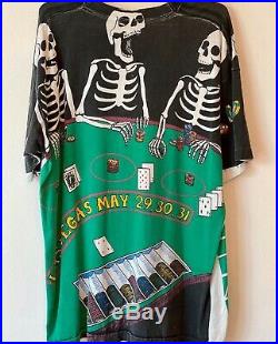 1992 Grateful Dead Vegas Dead Casino Vintage Shirt XL