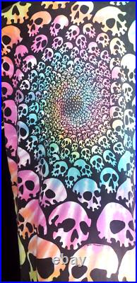 1992 Liquid Blue Grateful Dead multi colored Skulls Pile AOP t shirt