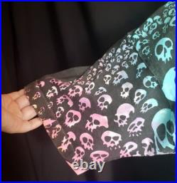 1992 Liquid Blue Grateful Dead multi colored Skulls Pile AOP t shirt