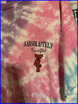 1993 Absolutely Greatful Grateful Dead Absolute Vodka T-Shirt