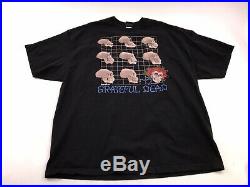 1993 VTG Grateful Dead Rock Band Strange Trip Tour Graphic T-Shirt Size XXXL 3XL