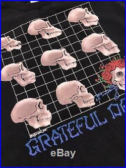 1993 VTG Grateful Dead Rock Band Strange Trip Tour Graphic T-Shirt Size XXXL 3XL
