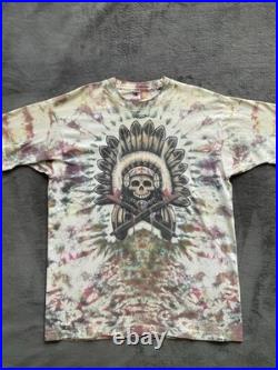 1993 Vintage The Grateful Dead Tie Dye T-Shirt Men's X-Large Fruit Of The Loom