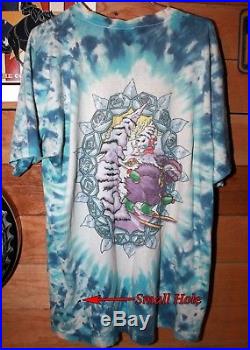 1994 Grateful Dead Ski Snowboard Bear Shirt Winter Vintage XL Tye Dye