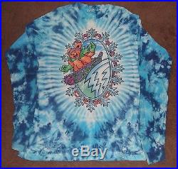 1994 Grateful Dead Snowboarding Skiing Ski Bears Long Sleeve Shirt XL Vintage