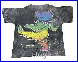 1995 Grateful Dead Big Bear Single Stitch Clay Hill Dry Goods Tie Dye T-shirt