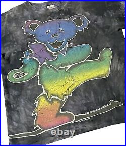 1995 Grateful Dead Big Bear Single Stitch Clay Hill Dry Goods Tie Dye T-shirt