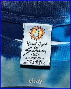 1995 Grateful Dead Fare Thee Well Jerry Garcia T-Shirt Size M Tie Dye Vintage