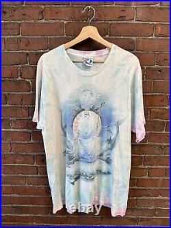 1995 Grateful Dead Poseidon Summer Tour Liquid Blue Vintage Shirt