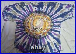 1995 Grateful Dead Steal Your Face Tie Dye Shirt