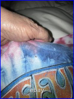 1995 Grateful Dead Tie-dye tour shirt Jerry Garcia Bob Weir Vintage 90s