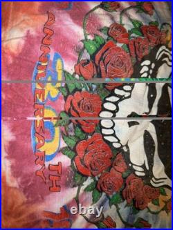 1995 Grateful Dead Tie-dye tour shirt Jerry Garcia Bob Weir Vintage 90s